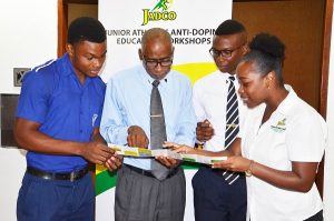 JUNIOR ATHLETES ANTI-DOPING EDUCATION WORKSHOP (KINGSTON)