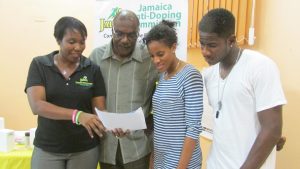 JADCO/CAMERON BLAZERS TRACK AND FIELD CLUB ANTI-DOPING EDUCATION WORKSHOP