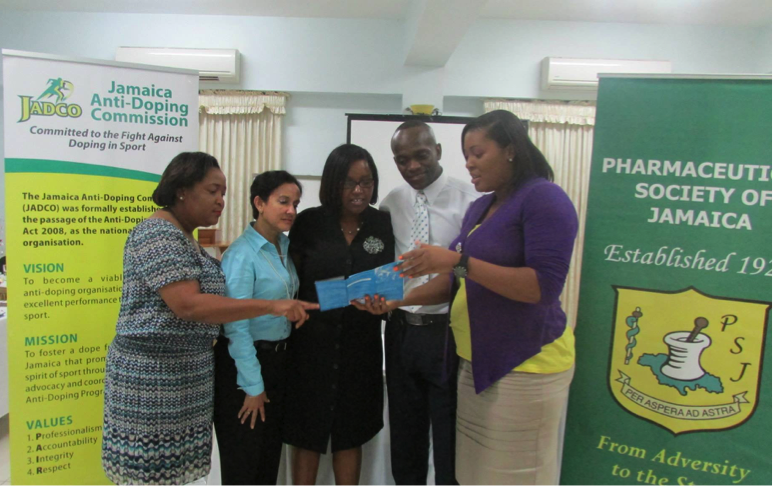 JADCO CONDUCTS ANTI-DOPING EDUCATION WORKSHOP FOR PHARMACEUTICAL SOCIETY OF JAMAICA