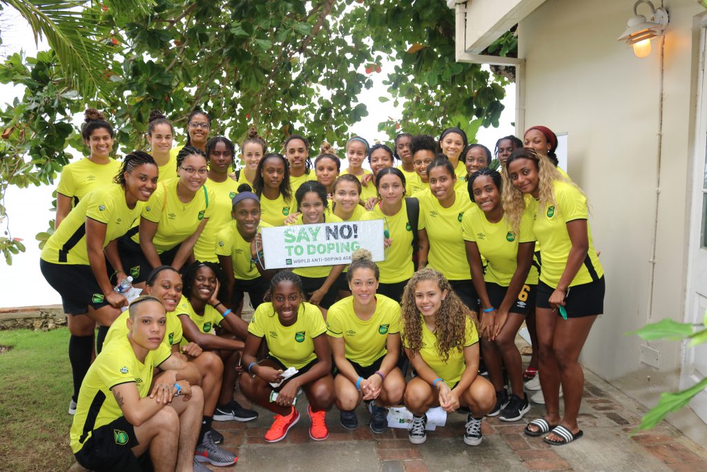 JADCO/JAMAICA FOOTBALL FEDERATION (JFF) REGGAE GIRLZ ANTI-DOPING EDUCATION WORKSHOP